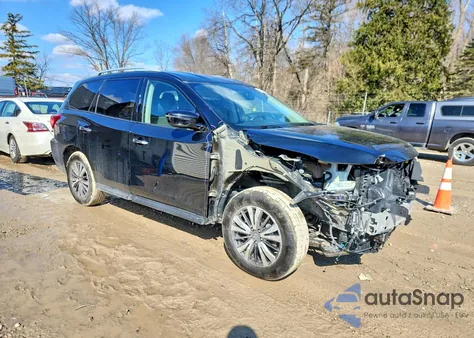 2018 Nissan Pathfinder Sv из США, поврежденный, VIN 5N1DR2MM1JC676176